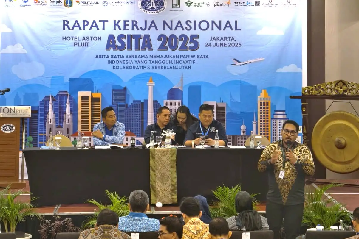 Live report Rakernas ASITA 2025 – narasumber di panggung utama
